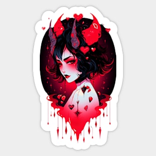 Love Demon Sticker